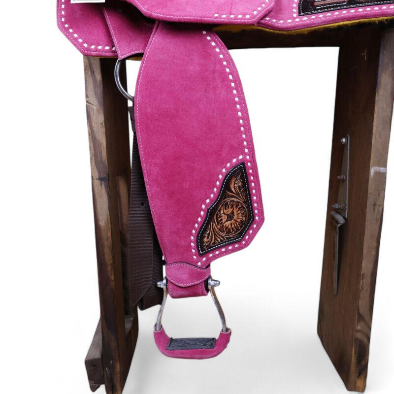 Western Horse Barrel Saddle MSD 103159 - Image 5
