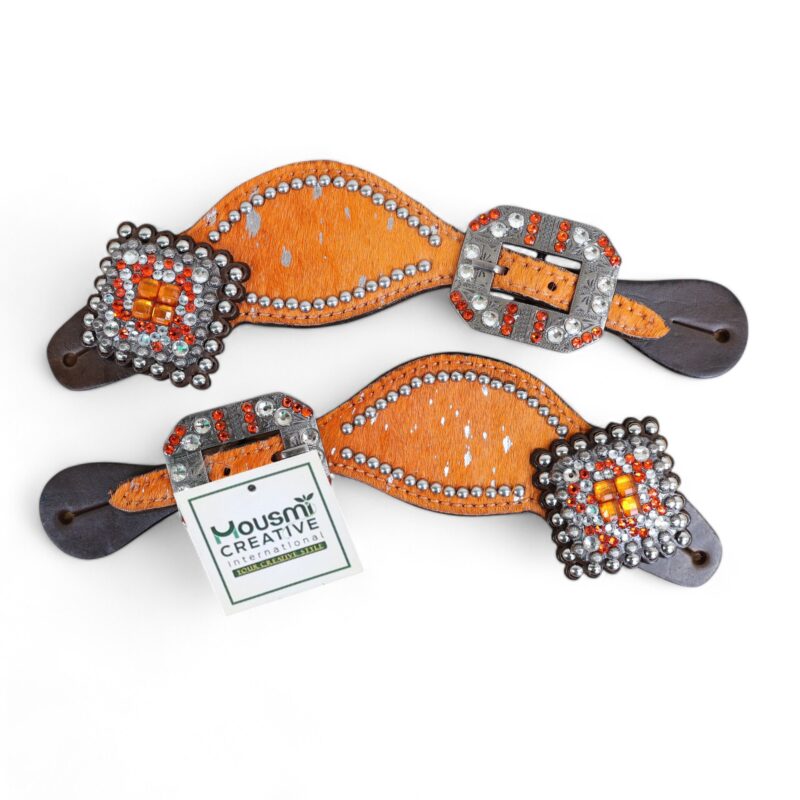 Western Leather Headstall Tack Set (HSBM 114255 CS) - Image 7