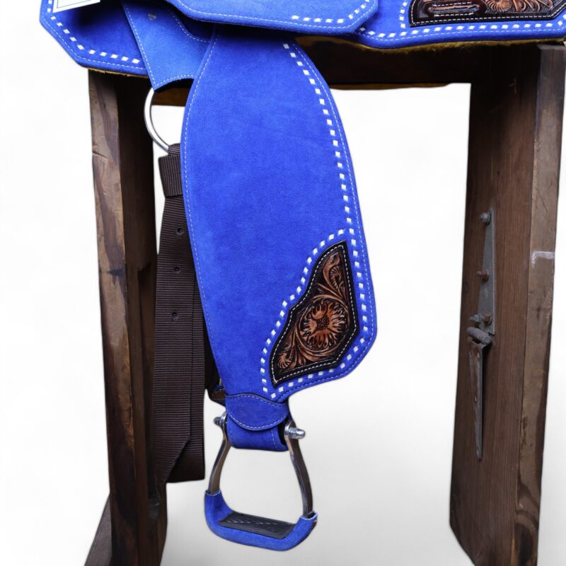 Western Horse Barrel Saddle MSD 103166 - Image 4