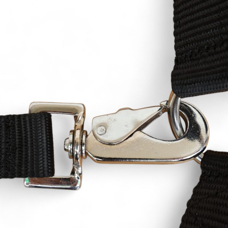 Acid Wash Hair on Leather Bronc Halter BHM 2713154 - Image 7