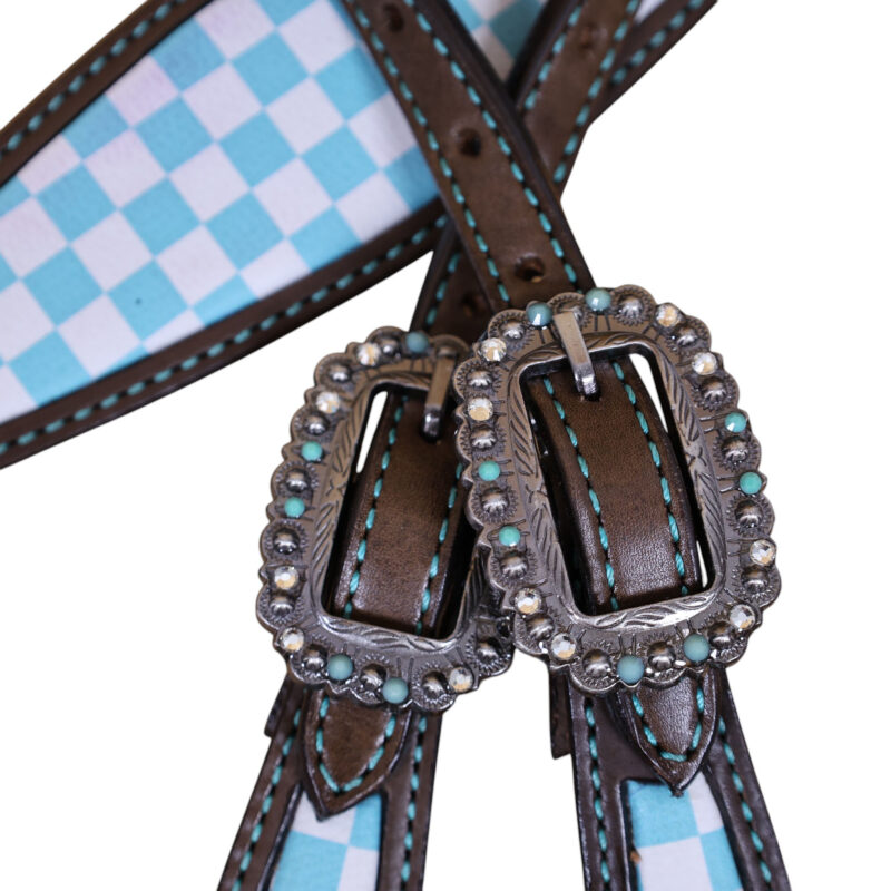 Western Leather Headstall Tack Set (HSBM 114333) - Image 9
