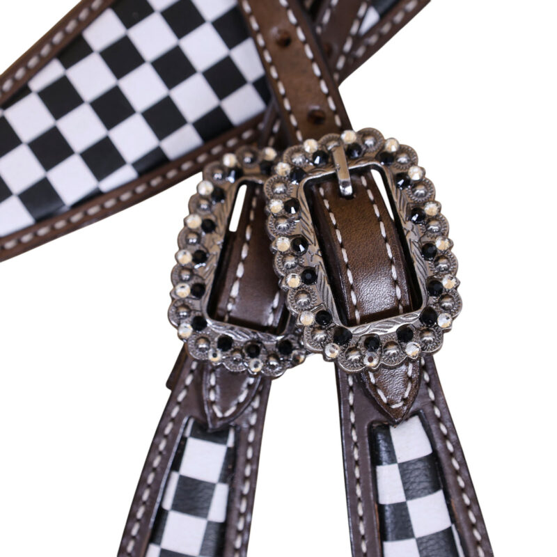 Western Leather Headstall Tack Set (HSBM 114331) - Image 8