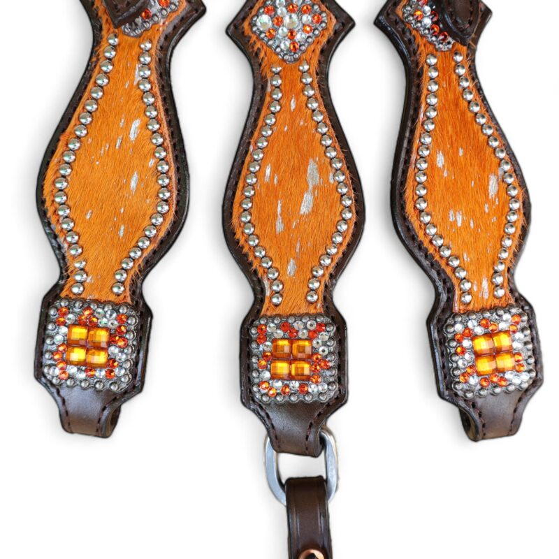 Western Leather Headstall Tack Set (HSBM 114255 CS) - Image 9