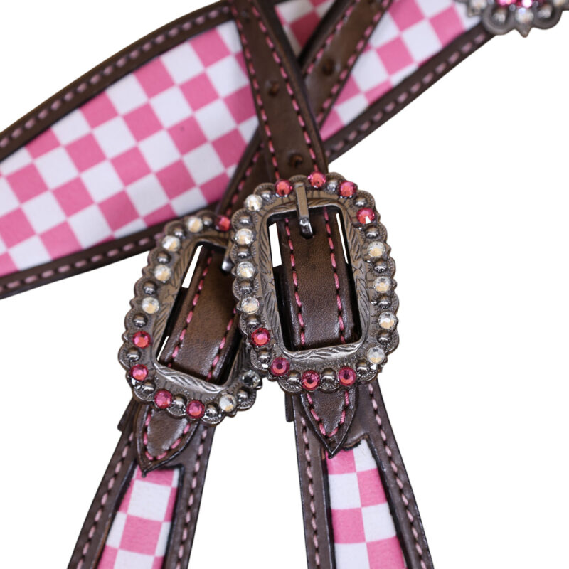 Western Leather Headstall Tack Set (HSBM 114330) - Image 6