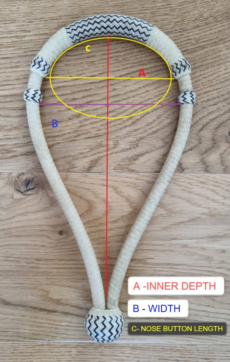 Rawhide Leather Bosal 176969 - Image 3