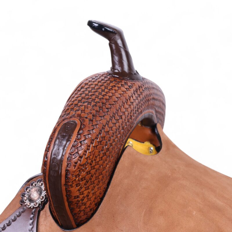 Western Horse Barrel Saddle MSD 103168 - Image 8