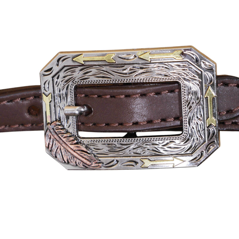 Western Leather Headstall Tack Set (HSBM 114352) - Image 7