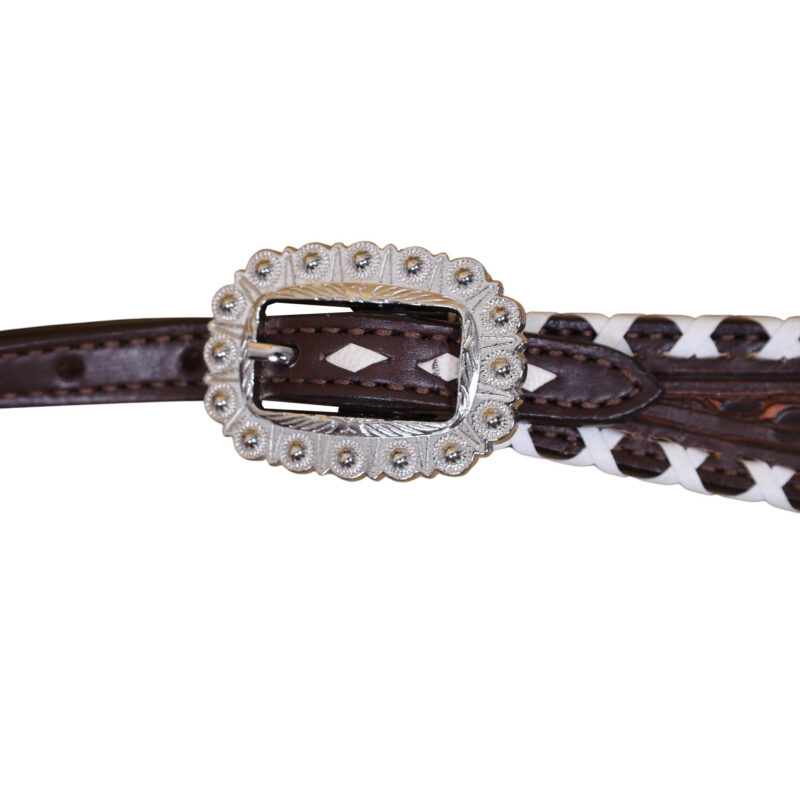 Western Leather Headstall Tack Set (HSBM 114354) - Image 6