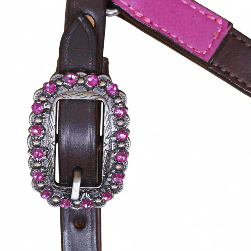 Western Leather Headstall Tack Set (HSBM 114375) - Image 7