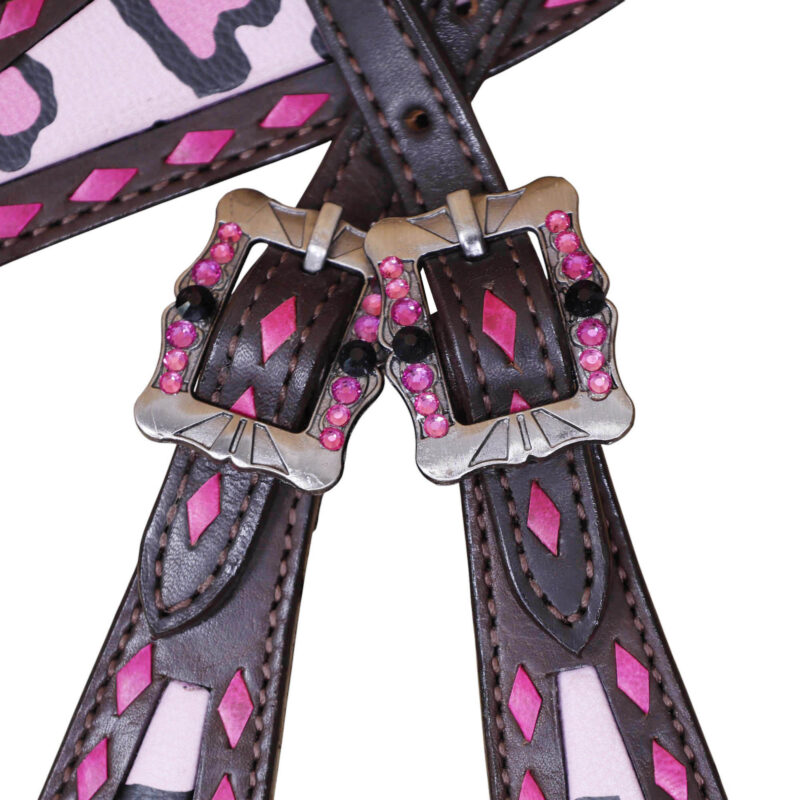 Western Leather Headstall Tack Set (HSBM 114371) - Image 7