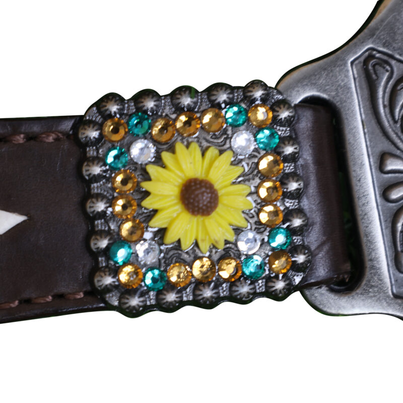 Western Leather Headstall Tack Set (HSBM 114373) - Image 6