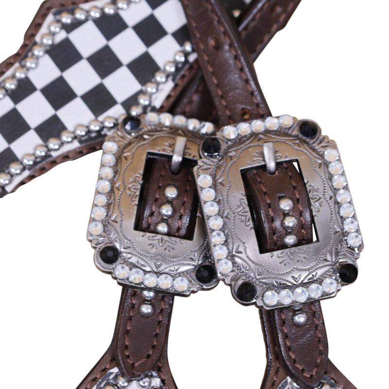 Western Leather Headstall Tack Set (HSBM 114356) - Image 8