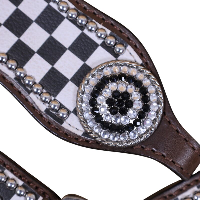 Western Leather Headstall Tack Set (HSBM 114356) - Image 6