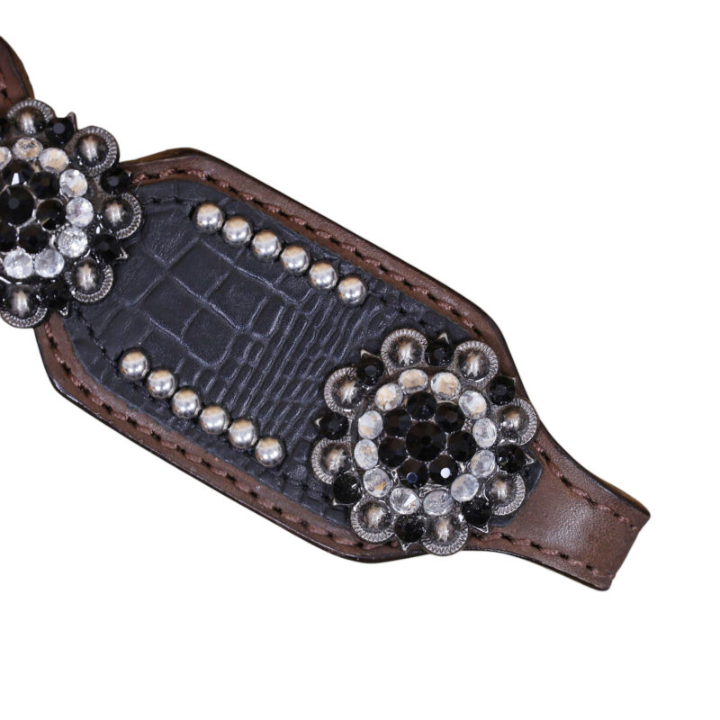 Western Leather Headstall Tack Set (HSBM 114357) - Image 7