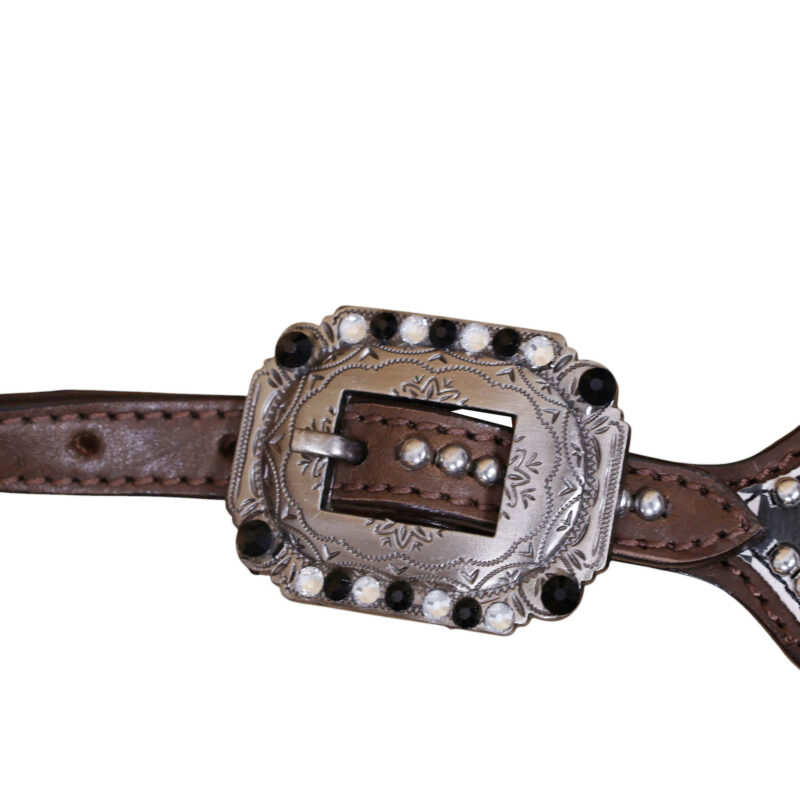 Western Leather Headstall Tack Set (HSBM 114357) - Image 6