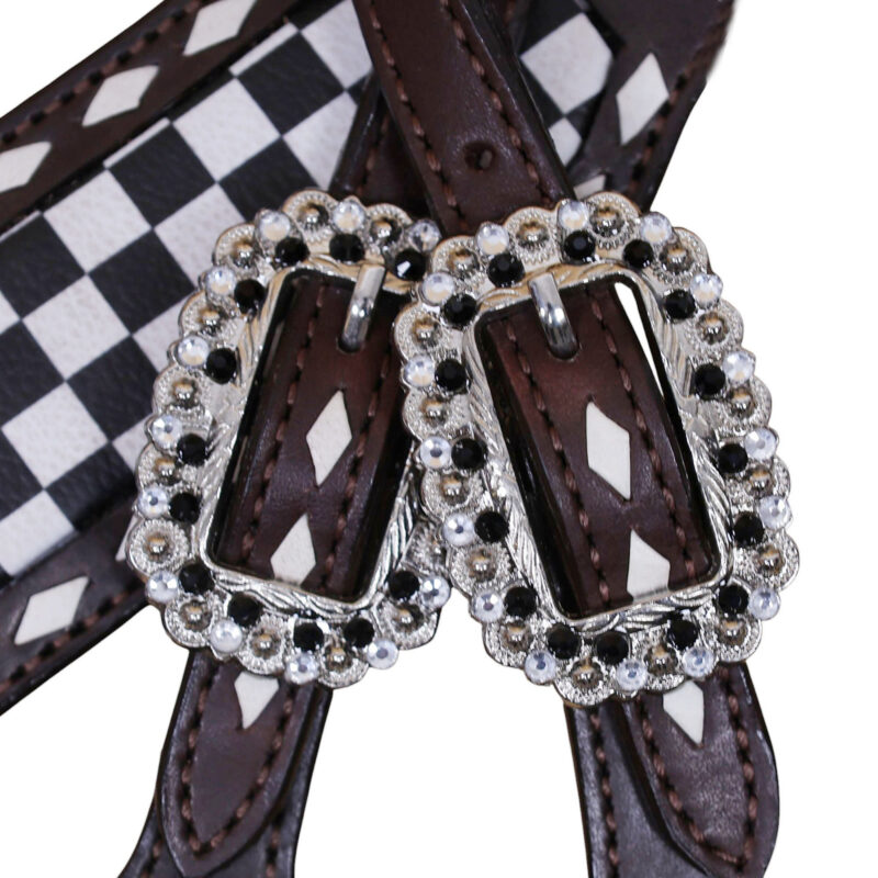 Western Leather Headstall Tack Set (HSBM 114358) - Image 7