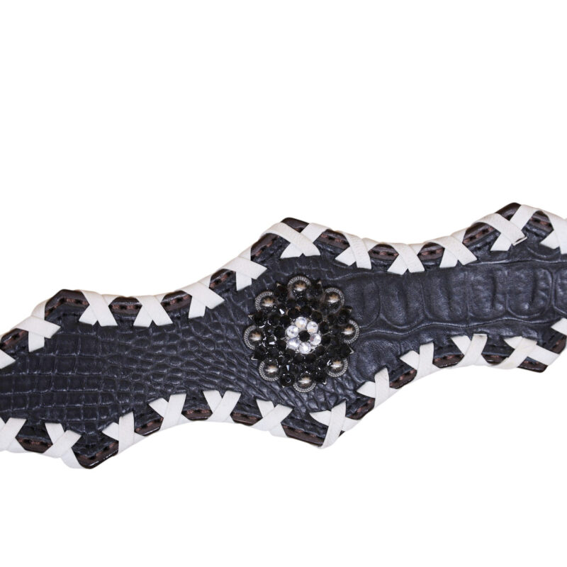 Western Leather Headstall Tack Set (HSBM 114359) - Image 4