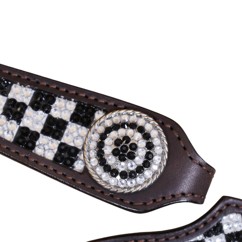 Western Leather Headstall Tack Set (HSBM 114360) - Image 7