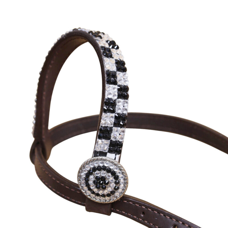 Western Leather Headstall Tack Set (HSBM 114360) - Image 4