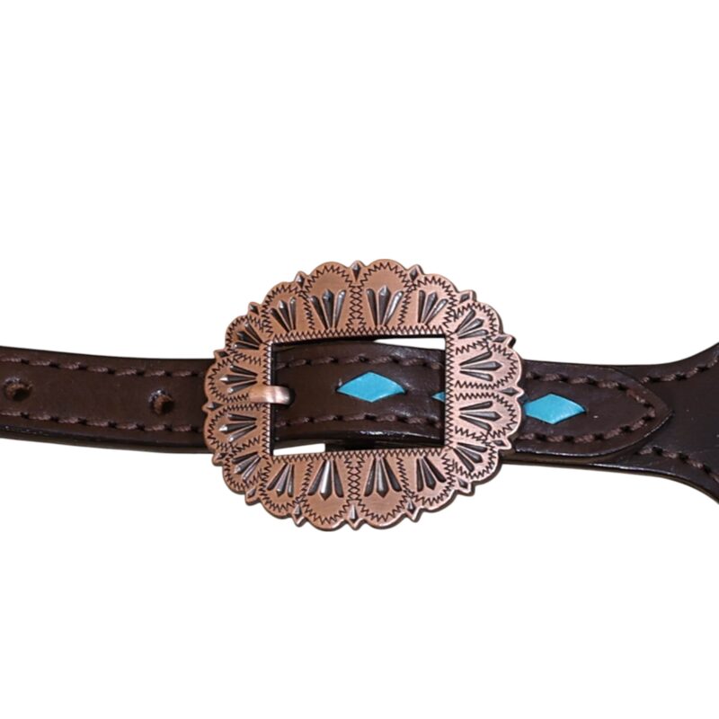 Western Leather Headstall Tack Set (HSBM 114368) - Image 7