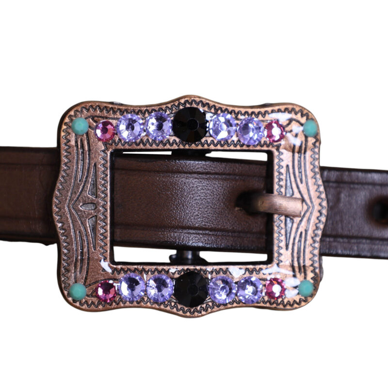 Western Leather Headstall Tack Set (HSBM 114369) - Image 7