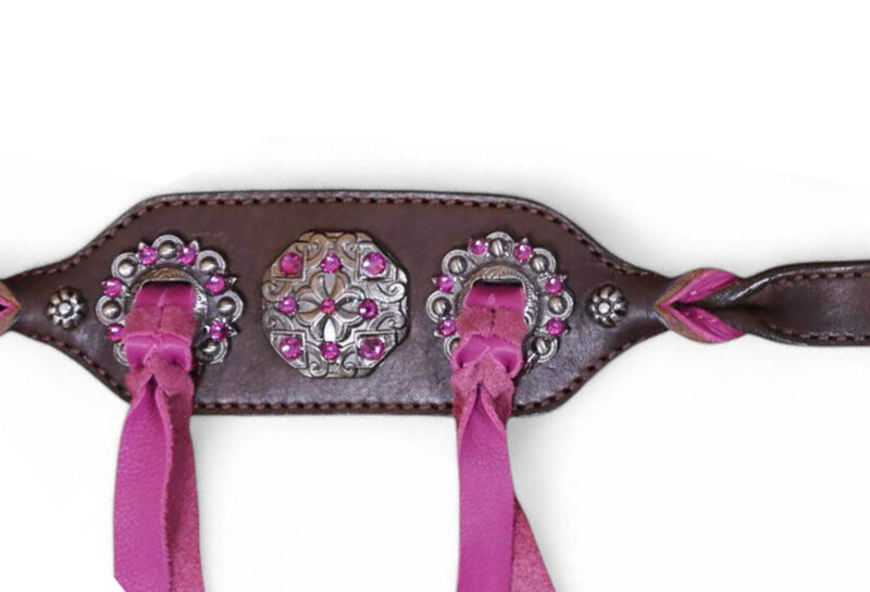 Western Leather Headstall Tack Set (HSBM 114375) - Image 6