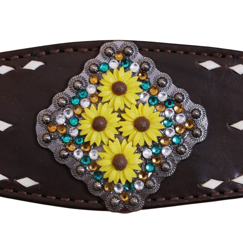 Western Leather Headstall Tack Set (HSBM 114373) - Image 8