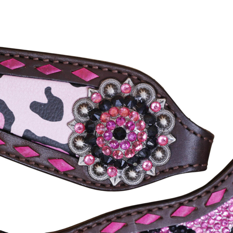 Western Leather Headstall Tack Set (HSBM 114371) - Image 8