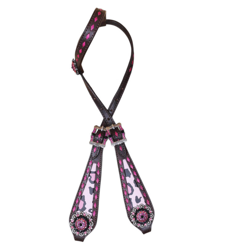 Western Leather Headstall Tack Set (HSBM 114371) - Image 4