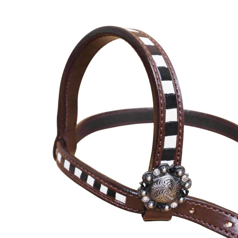Western Leather Headstall Tack Set (HSBM 114367) - Image 7
