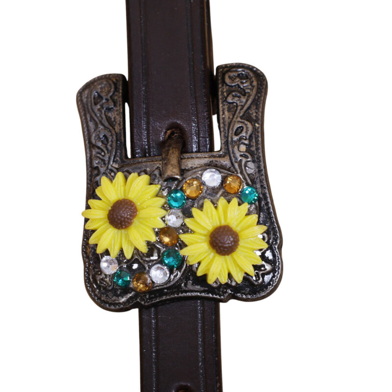 Western Leather Headstall Tack Set (HSBM 114373) - Image 7