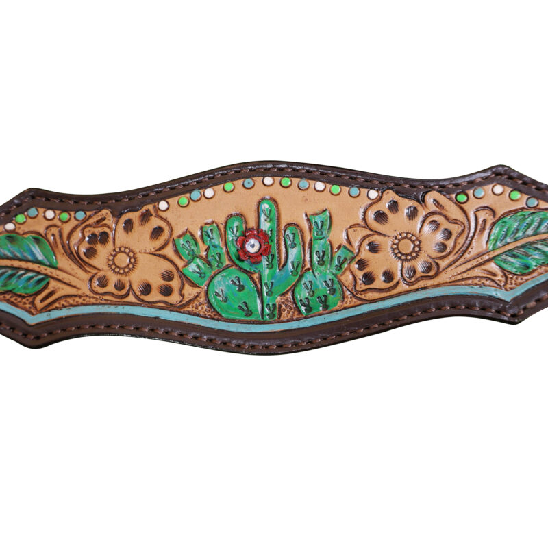 Western Leather Headstall Tack Set (HSBM 114393) - Image 5