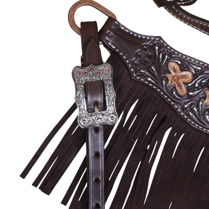 Western Leather Headstall Tack Set (HSBM 114392) - Image 8