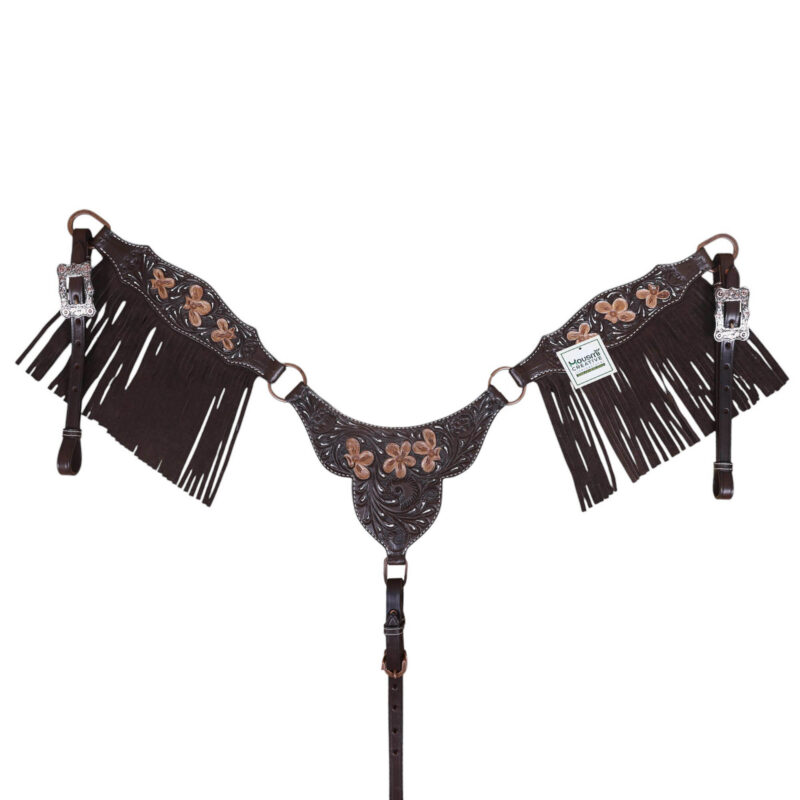 Western Leather Headstall Tack Set (HSBM 114392) - Image 4