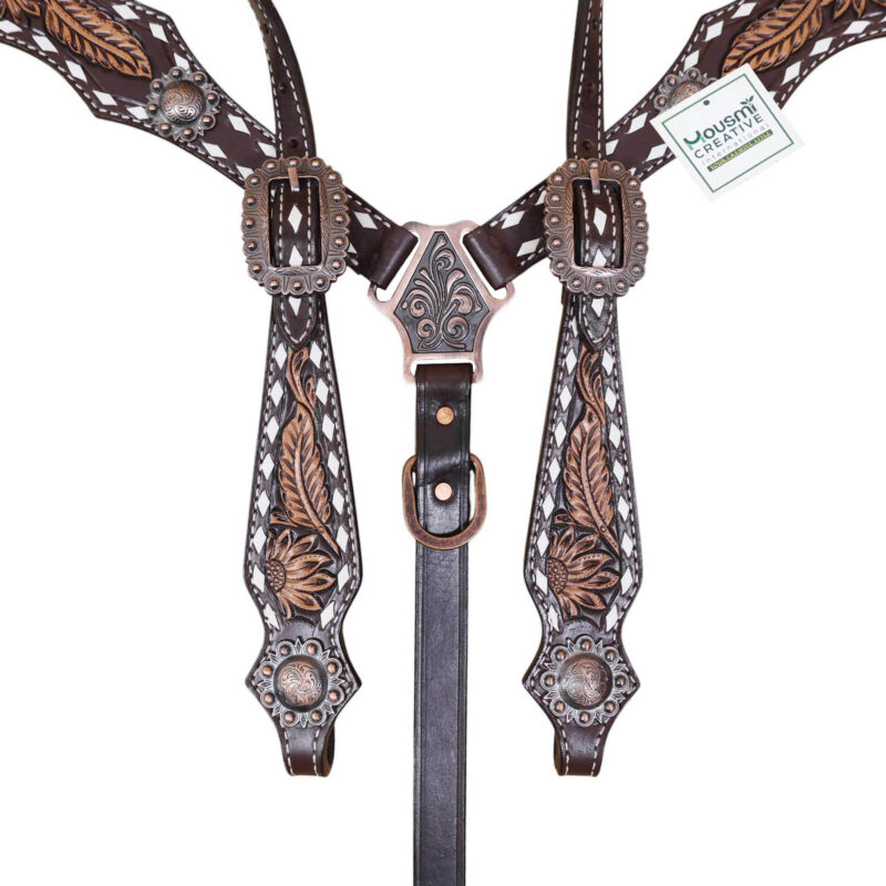 Western Leather Horse Tack Set (HSBM 114382) - Image 2