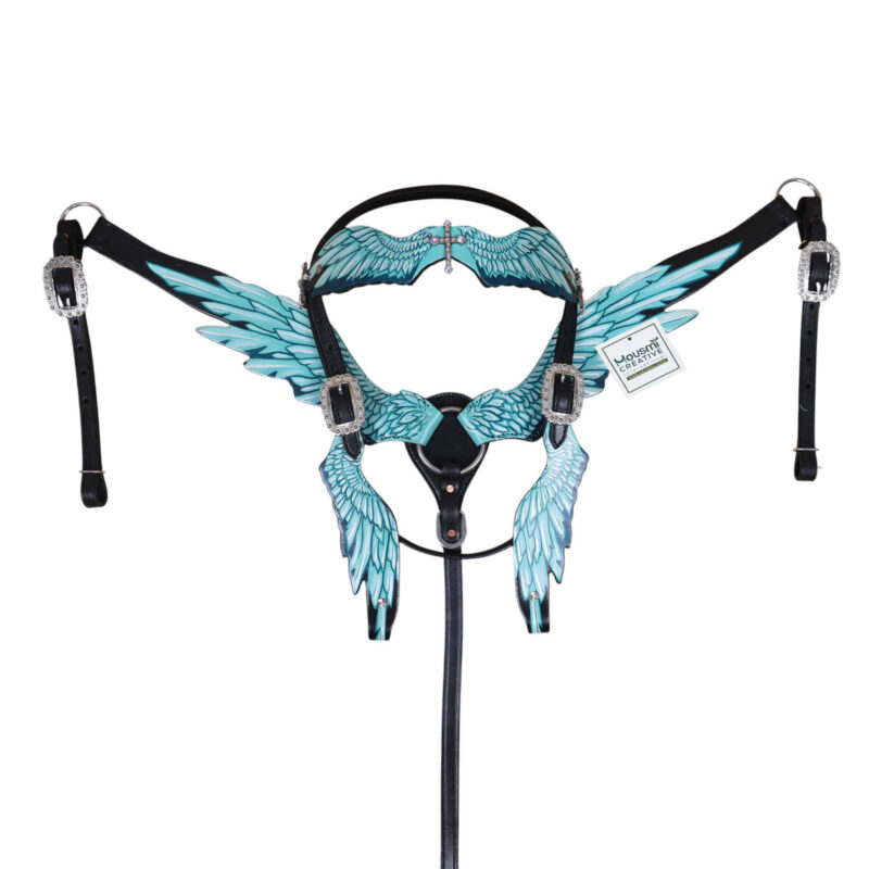 Western Leather Headstall Tack Set (HSBM 114389)