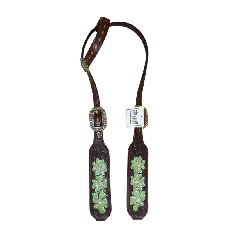 Western Leather Headstall Tack Set (HSBM 114390) - Image 4