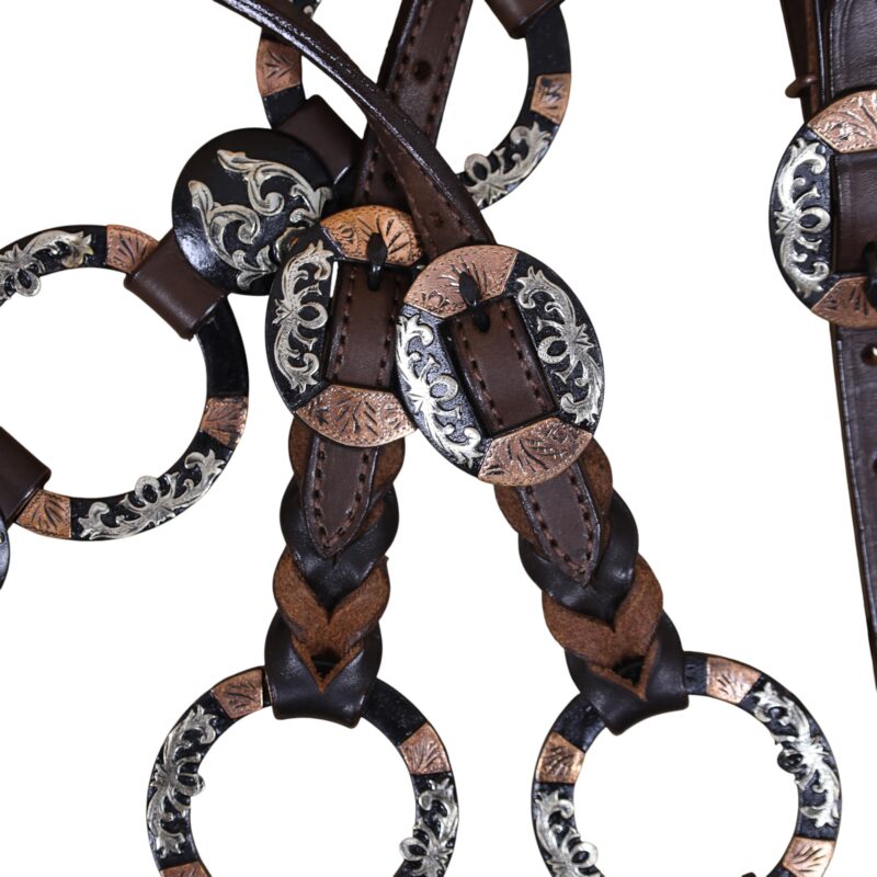 Western Leather Ring Tack Set (HSBM 114402) - Image 3